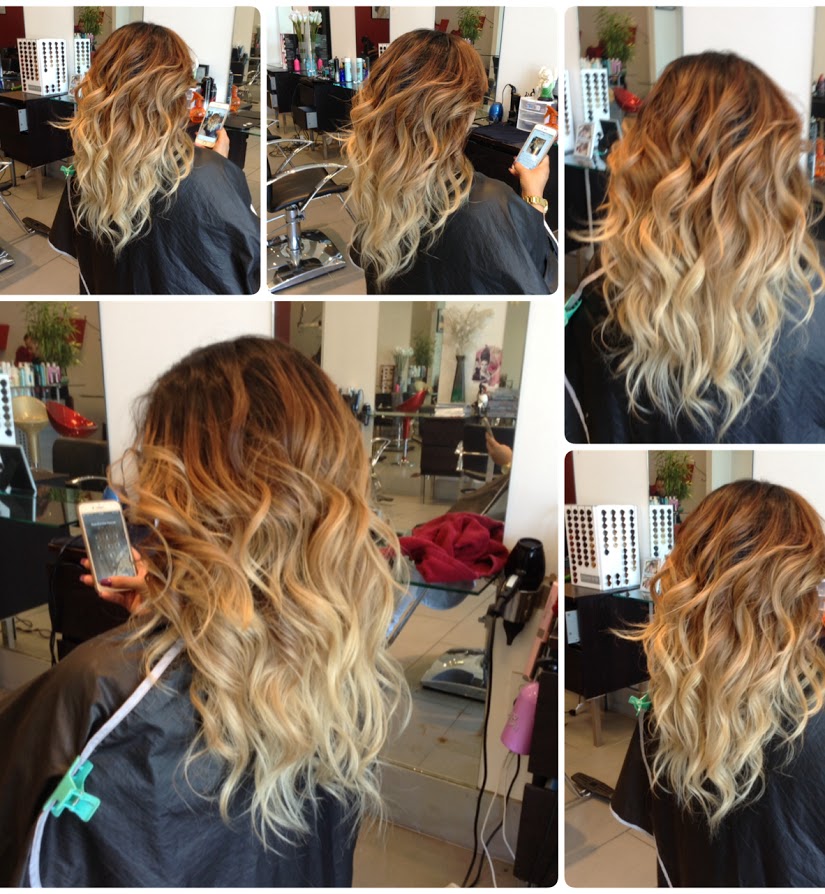 Hair and style work at InStyle Salon Johns Creek GA