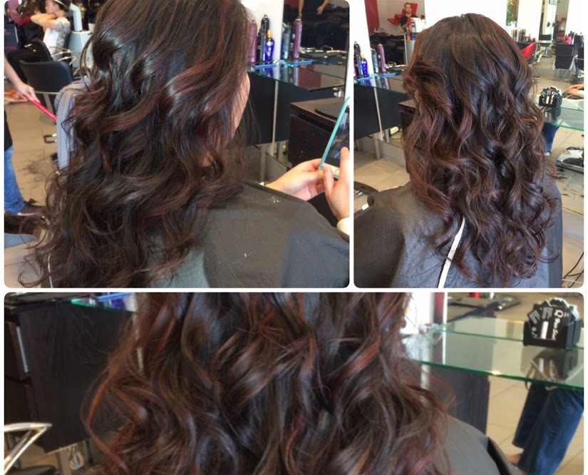 Hair and style work at InStyle Salon Johns Creek GA