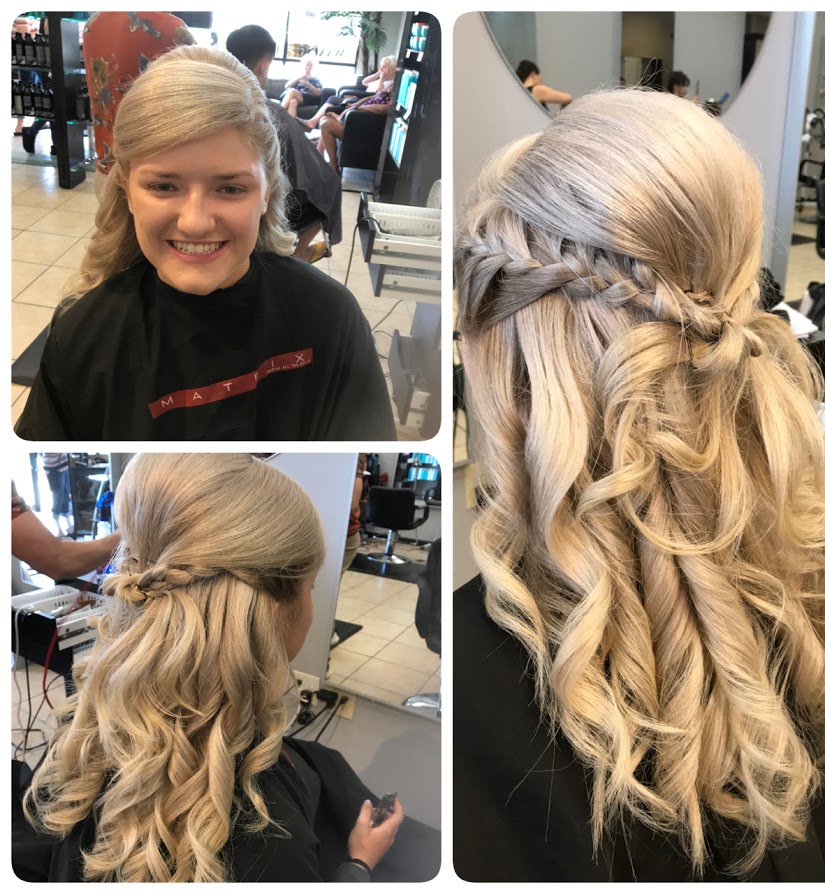 Hair and style work at InStyle Salon Johns Creek GA