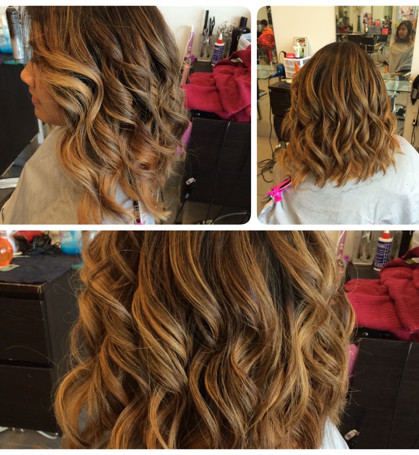 Hair and style work at InStyle Salon Johns Creek GA